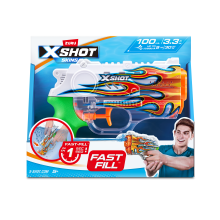                             ZURU X-SHOT Vodní pistole Nano Fast-Fill Skins                        