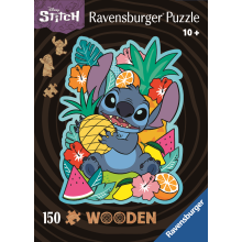                             Ravensburger Dřevěné puzzle Disney: Stitch 150 dílků                        