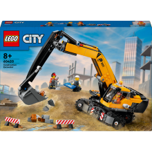                             LEGO® City 60420 Žlutý bagr                        