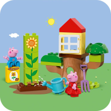                             LEGO® DUPLO® 10431 Prasátko Peppa – zahrada a dům na stromě                        