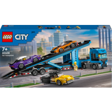                             LEGO® City 60408 Kamion pro přepravu aut se sporťáky                        