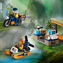                            LEGO® City 60437 Helikoptéra na průzkum džungle v základním táboře                        