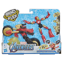                             Avengers figurka Bend and Flex Rider Iron Man                        