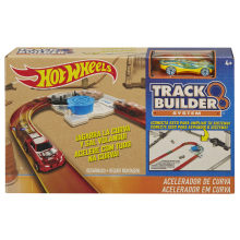                             Hot Wheels Track Builder doplňky a dráhy - 4 druhy                        