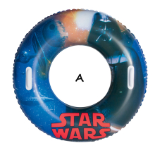                             BESTWAY 91203 - Nafukovací kruh Star Wars 91cm                        