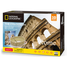                             CubicFun - Puzzle 3D National Geographic - Colosseum - 131 dílků                        