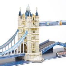                             CubicFun - Puzzle 3D National Geographic - Tower Bridge - 120 dílků                        