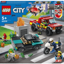                             LEGO® City 60319 Hasiči a policejní honička                        