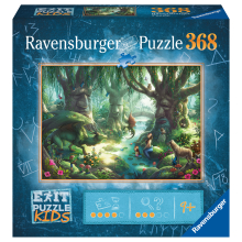                            Ravensburger Puzzle Exit KIDS V magickém lese 368 dílků                        