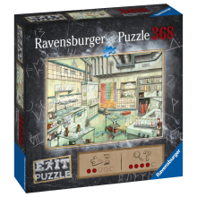                             Ravensburger Puzzle Exit Laboratoř 368 dílků                        