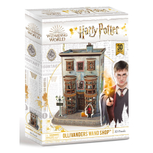                             CubicFun - Puzzle 3D Harry Potter - Ollivanders™ - Obchod s hůlky - 88 dílků                        