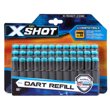                             ZURU X-SHOT Náhradní náboje tmavé 36 ks                        