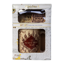                             EPEE merch - Harry Potter - Dárkový set hrnek, klíčenka a tácek                        