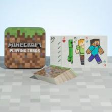                             EPEE merch - Hrací žolíkové karty v plechové krabičce Minecraft                        