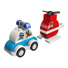                             LEGO® DUPLO® 10957 Hasičský vrtulník a policejní auto                        