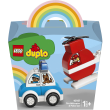                             LEGO® DUPLO® 10957 Hasičský vrtulník a policejní auto                        