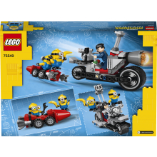                             LEGO® Minions 75549 Divoká honička na motorce                        