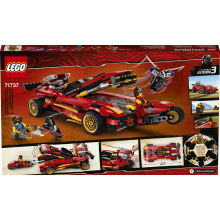                             LEGO® NINJAGO® 71737 Kaiův červený bourák                        