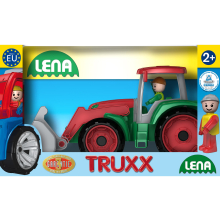                             Lena Truxx traktor v okrasné krabici                        