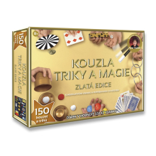                             Škola kouzel - Kouzla, triky a magie - Zlatá edice 150 triků + Dárek v hodnotě 250Kč                        