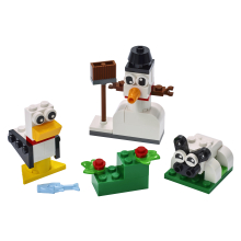                             LEGO® Classic 11012 Bílé kreativní kostky                        