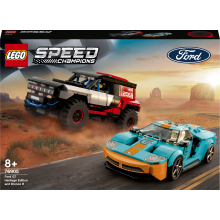                             LEGO® Speed Champions 76905 Ford GT Heritage Edition a Bronco R                        