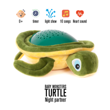                             Baby Monsters - Noční lampička želva                        