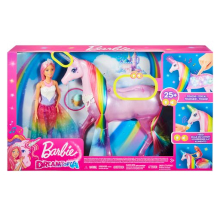                             Barbie Kouzelný jednorožec a Panenka                        