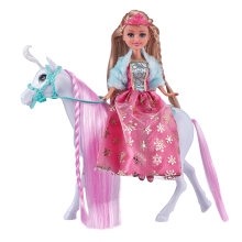                             Sparkle Girlz - Princezna zimní s koněm                        