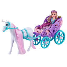                            Sparkle Girlz - Princezna s koněm a kočárem                        
