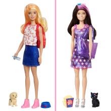                             Barbie Color Reveal Barbie se zvířátkem více druhů                        