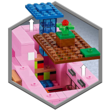                             LEGO® Minecraft™ 21170 Prasečí dům                        