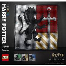                             LEGO® Art 31201 Harry Potter™ Erby bradavických kolejí                        