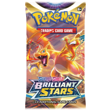                             Pokémon TCG: SWSH09 Brilliant Stars - Booster                        