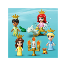                             LEGO® I Disney Princess™ 43193 Ariel, Kráska Popelka a Tiana a jejich pohádková kniha dobrodružství                        