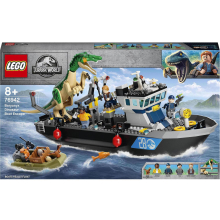                             LEGO® Jurassic World™ 76942 Útěk baryonyxe z lodě                        