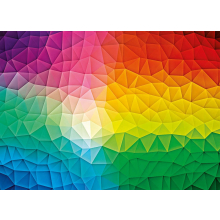                             Clementoni 39597 - Puzzle Color Boom 1000 Trojúhelníky                        