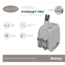                             BESTWAY 60031 - Vířivka Lay-Z-Spa Hawaii HydroJet Pro                        