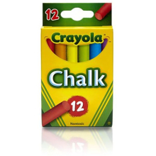                             Barevné křídy Crayola 12 barev                        