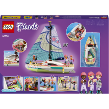                             LEGO® Friends 41716 Stephanie a dobrodružství na plachetnici                        