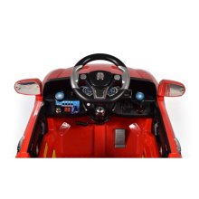                             Wiky - Elektrické auto červené RC na dálkové ovládání 102x62x52 cm                        