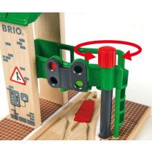                             BRIO Dřevěná signální stanice s výhybkou                        