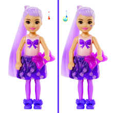                             Barbie Color Reveal Chelsea třpytivá více druhů                        