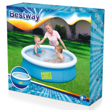                             BESTWAY 57241 - Dětský nafukovací bazén Splash Play 152 x 38cm                        