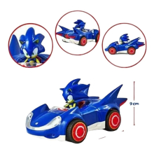                             Sonic Autíčko pull back modré                        