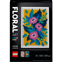                             LEGO® Art 31207 Květinové umění                        