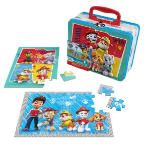 Spin Master Tlapková patrola Puzzle v plechové krabičce
