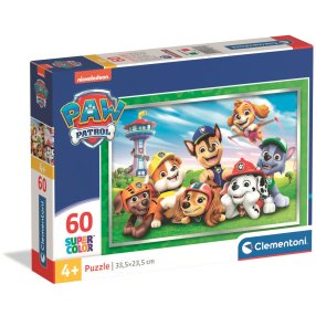 Clementoni - Puzzle 60 Tlapková patrola