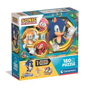 Clementoni - Puzzle 180 Sonic the Hedgehog 1