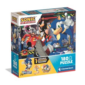 Clementoni - Puzzle 180 Sonic the Hedgehog 2